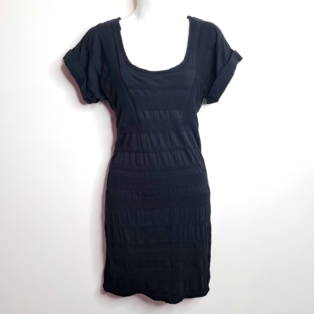 Free People black cotton dress
